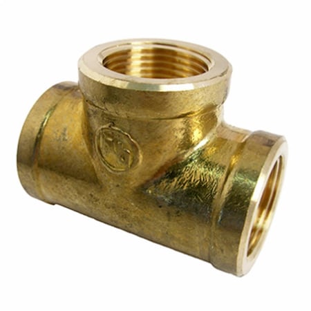 Light House Beauty 0.75 in. Female Pipe Brass Tee LI592347